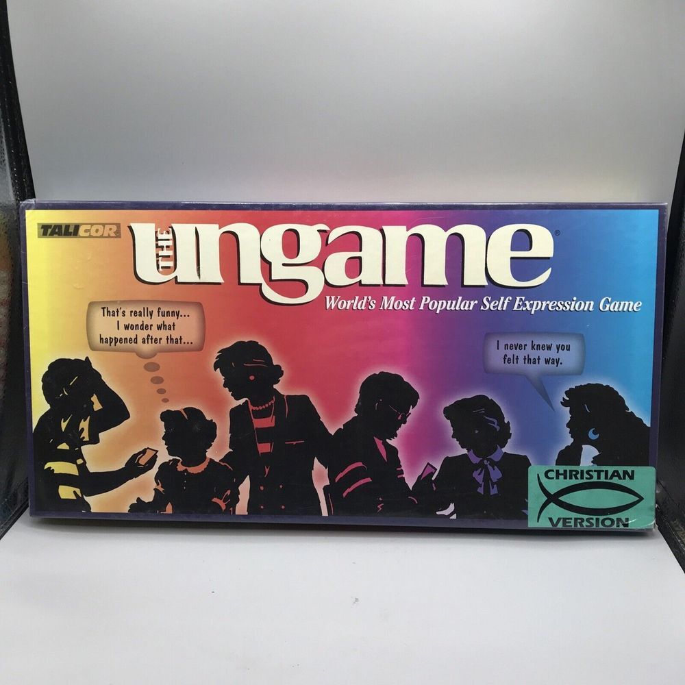Vintage The Ungame Worlds Most Popular Self Expression Game 1997